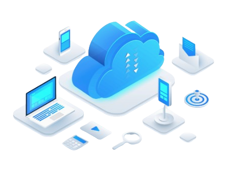 Cloud Server Illustration