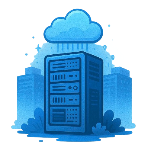 Dedicated Server Illustration